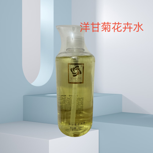 Salão de beleza genuíno primeira linha camomila flor água 500ml hidratante Anti-alérgico calmante pele salão de beleza