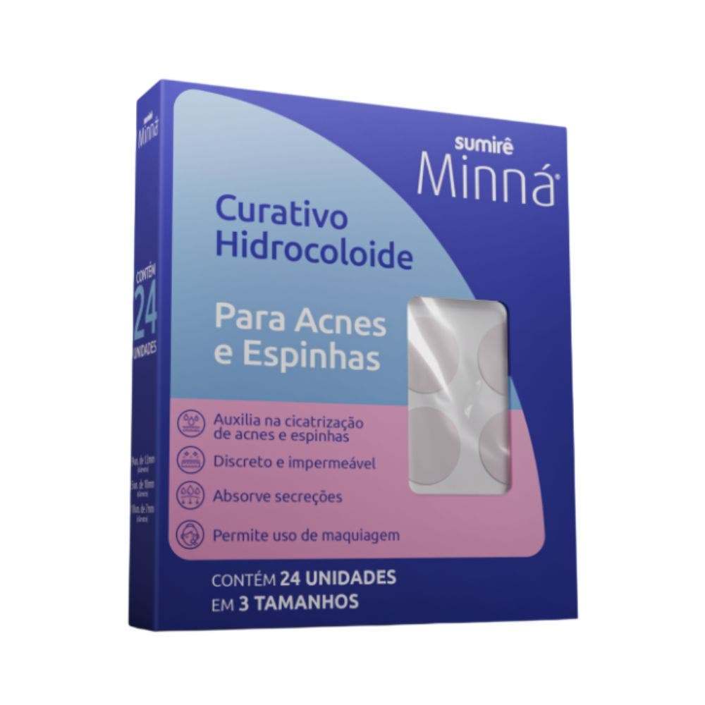 Curativo Minna Hidrocoloide Acne/Espinha C/24 932447