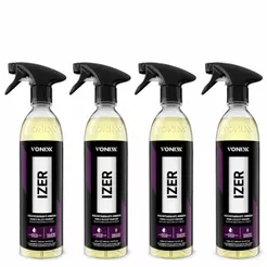 Kit 4 Produto Para Tirar Ferrugem Limpa Rodas Izer Vonixx 500ml