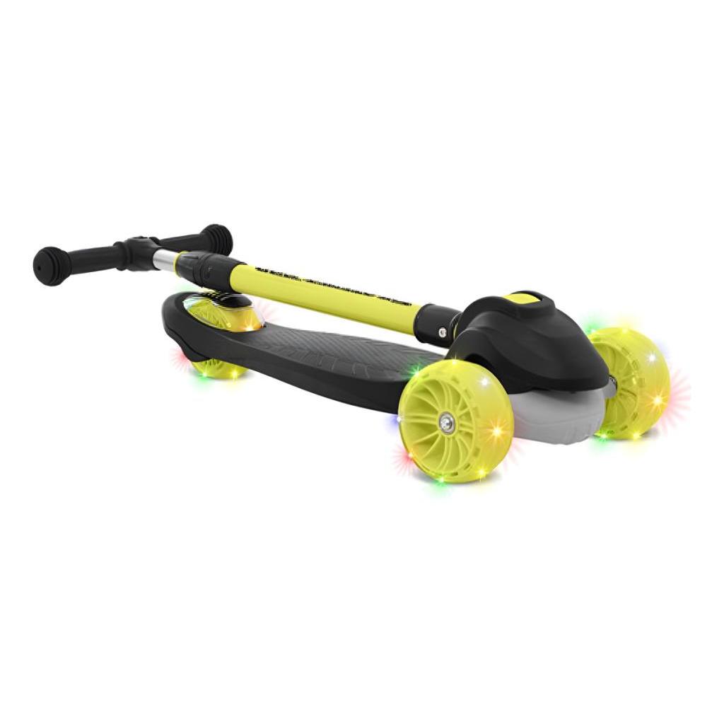 Skatenet Led Pro Dobrável Cor Preto Brinquedos Bandeirante