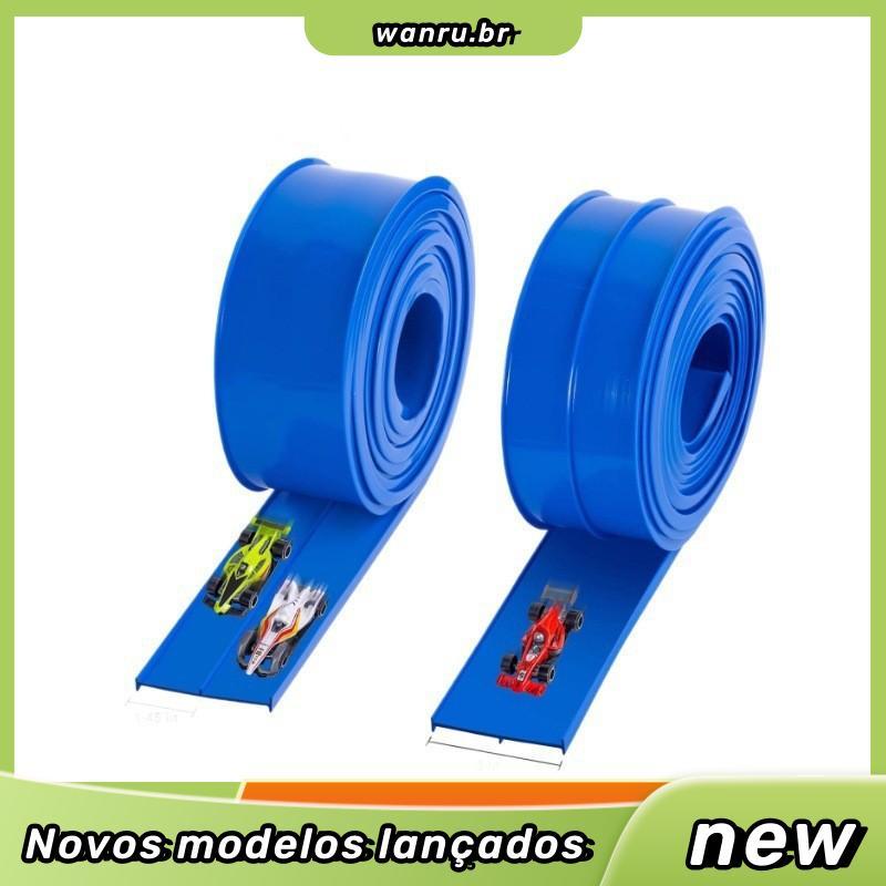 Hot Wheels Criança Pista De Ejeção De Corrida Carrace Brinquedo DIY 360 Loop Dupla Rodas Quentes Carro Brinquedos Sucção