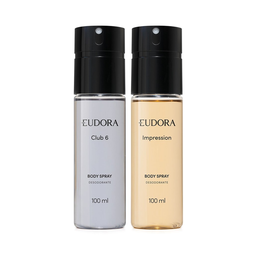 Combo Desodorante Body Spray Impression 100ml + Desodorante Body Spray Club 6 100ml