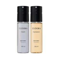 Combo Desodorante Body Spray Impression 100ml + Desodorante Body Spray Club 6 100ml