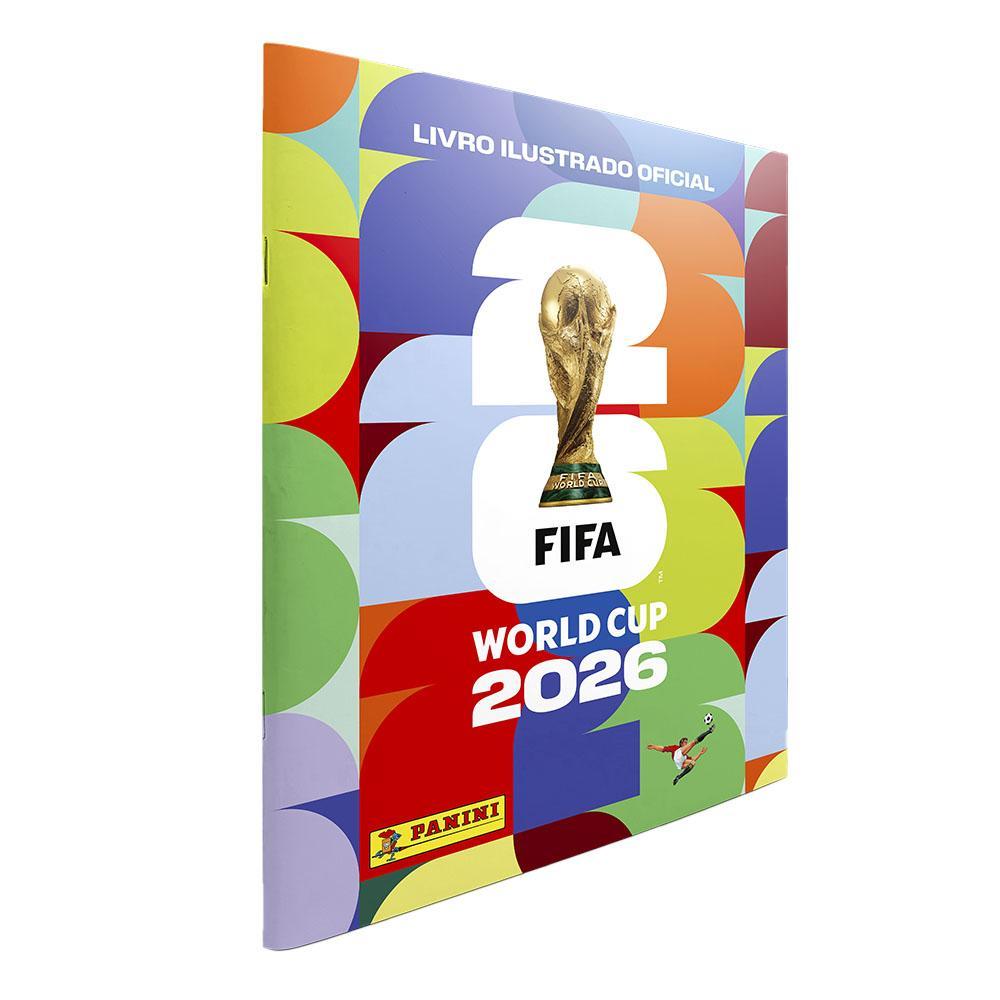 Álbum de Figurinhas Copa do Mundo 2026 FIFA Brochura Panini
