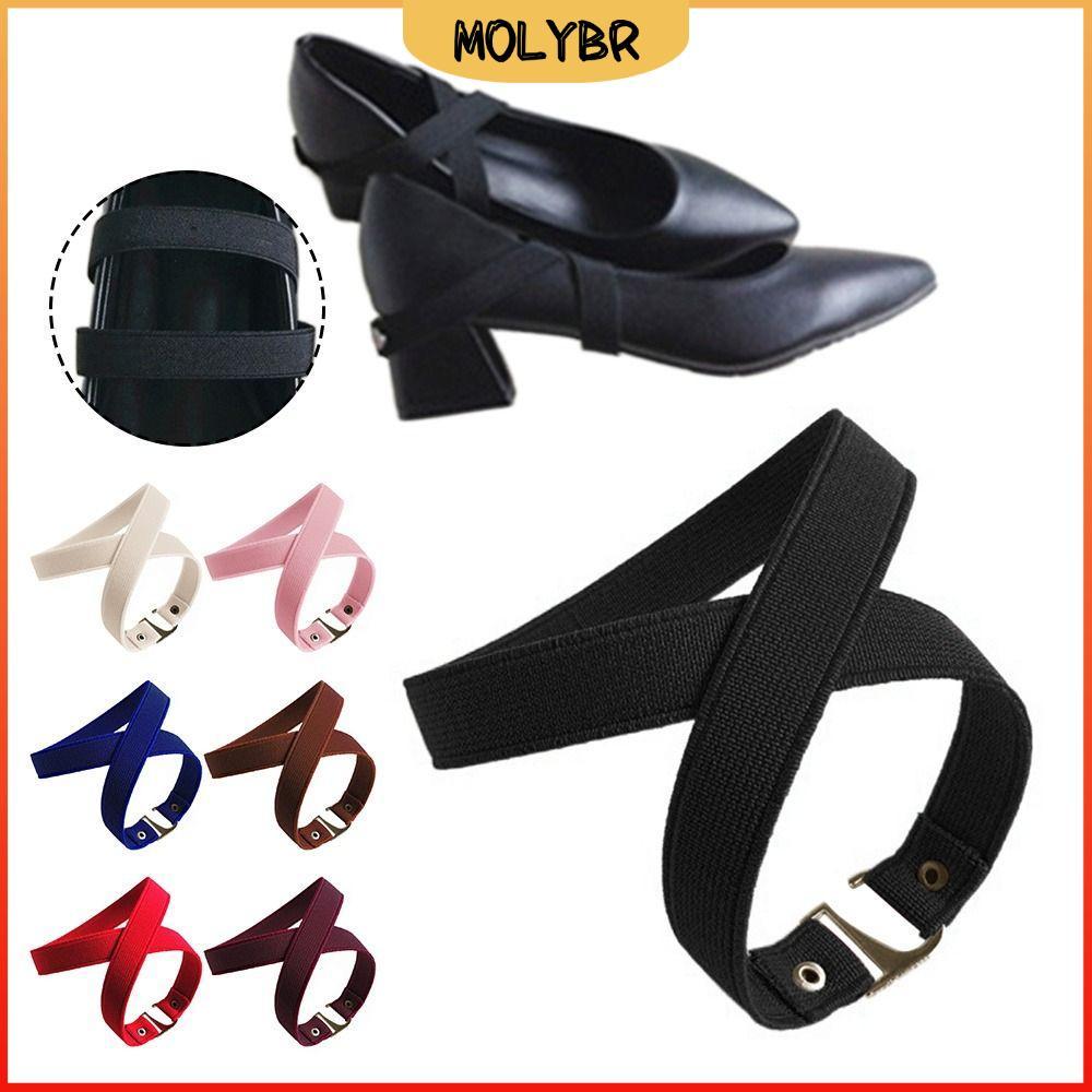 MOLYBR 1 Pares Pacote De Calçados Moda Anti-Solto Acessórios High Elastic Shoe Straps