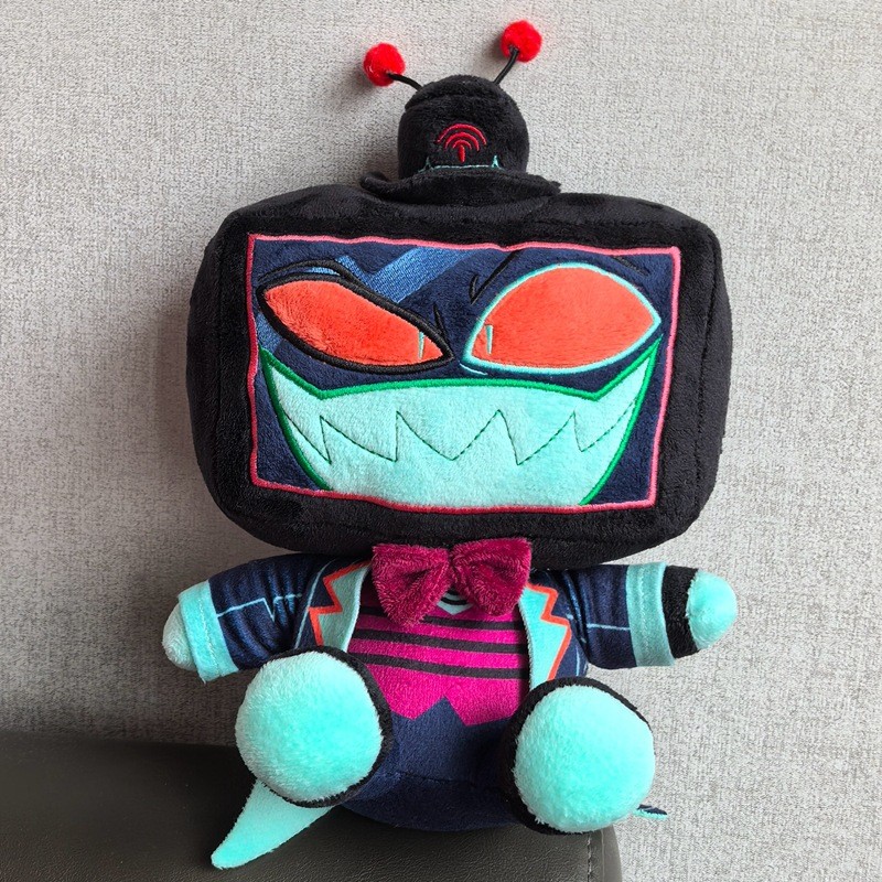 Novo hazbin hotel Mal Chefe Periférico Boneca Presente Inferno Inn Palhaço Brinquedo De Pelúcia