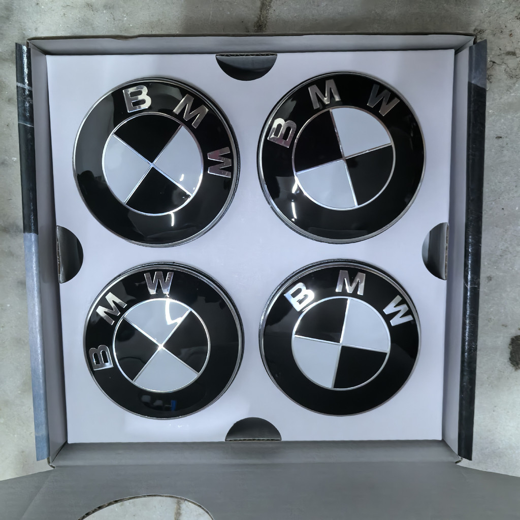 Adequado para calotas flutuantes BMW para as Séries 1, 3, 4, 5, 6, 7, X1, X3, X5, X6, X7, com centro de cubo de roda fix