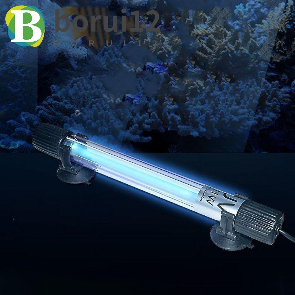 Lâmpada De Desinfecção UV BORUIB , Preta De Esterilização Para Tanque De Peixes Com Plugue Ue/Eua Remoção De Algas 3/5/7