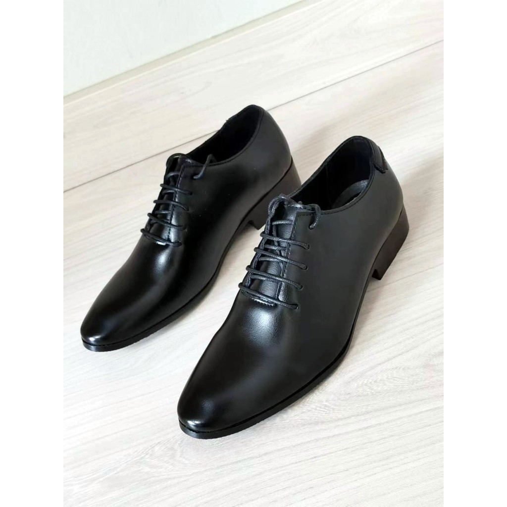 Novo estilo sapatos de couro masculino Formal Wear apontou Toe couro macio negócios sapatos casuais versão coreana Derby