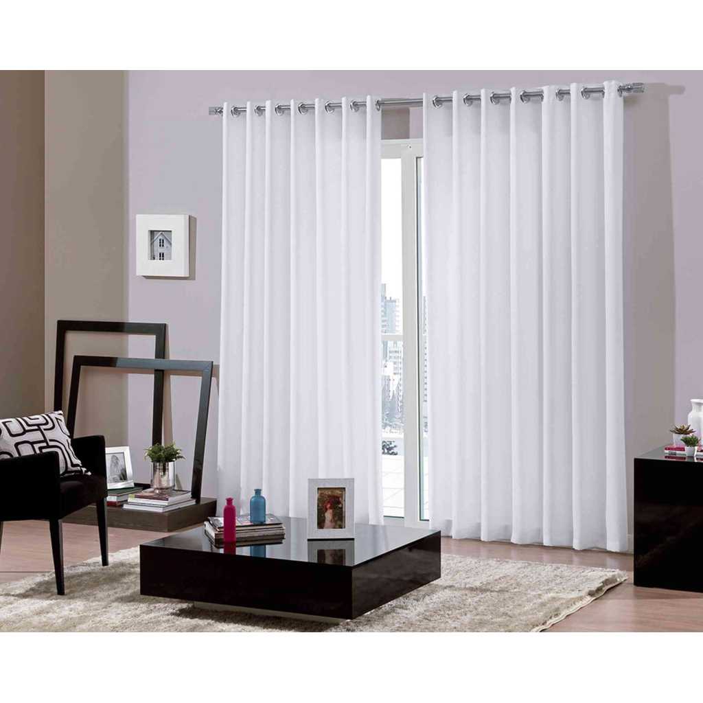 Cortina Duo 5,40 x 2,50 m Bellini Areia Bella Janela