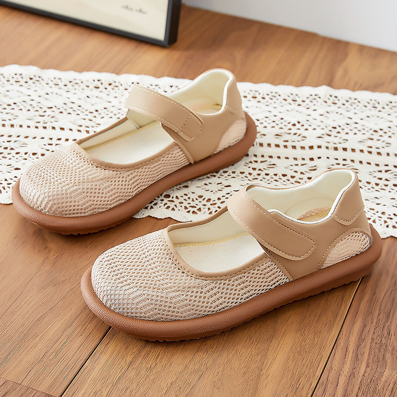 Sapatos femininos sapatos respiráveis de meia-idade idosos mãe sapatos únicos velho pequim confortável avó sapatos casua