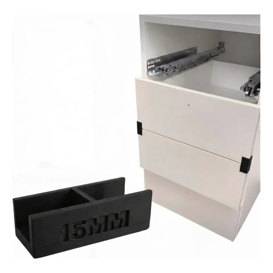 Gabarito Para Fixar Frente De Gaveta Mdf 15mm De 3mm