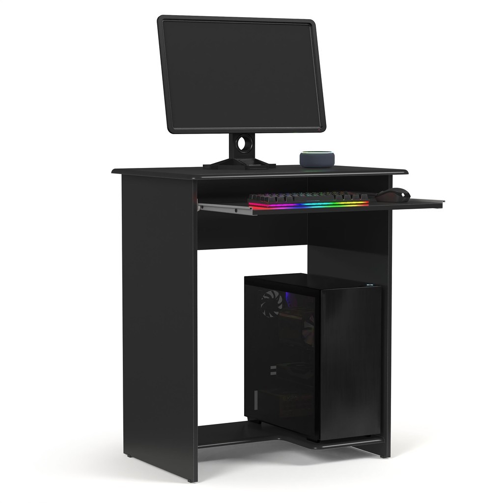 MESA DE COMPUTADOR PRATICA PRETA
