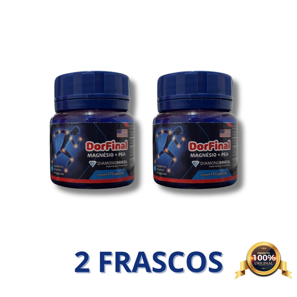 Dor final lançamento expert kit 2 potes