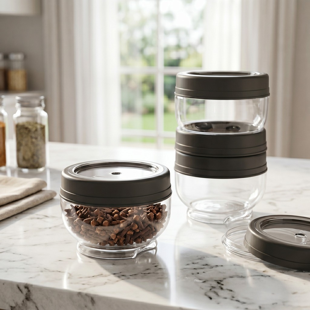 Organizador GIRE TRAVE 220ml Plastico Hermetico Cozinha Casa