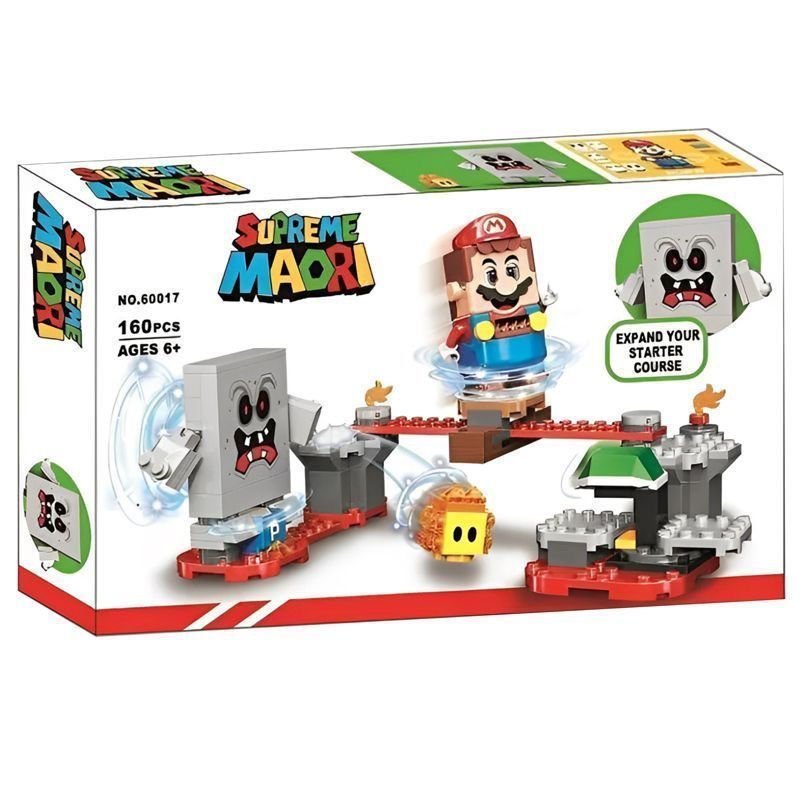 [9] Compatível com a série Lego Super Mario, Monstro de Lava Problemático, Brinquedo de Blocos de Montar, Presente para