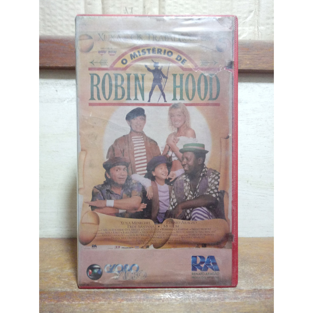 Vhs Xuxa E Os Trapalhões - O Mistério De Robin Hood
