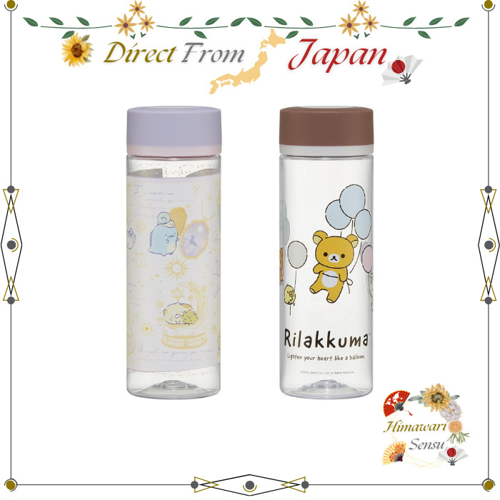 Skater Direct Drink Clear Water Bottle Sumikko Gurashi Rilakkuma PDC4-A【 Direct from Japan 】