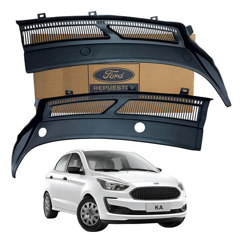 Par Grade Churrasqueira Do Para-brisa L D L E Ford Ka 15/21 em Oferta na Shopee