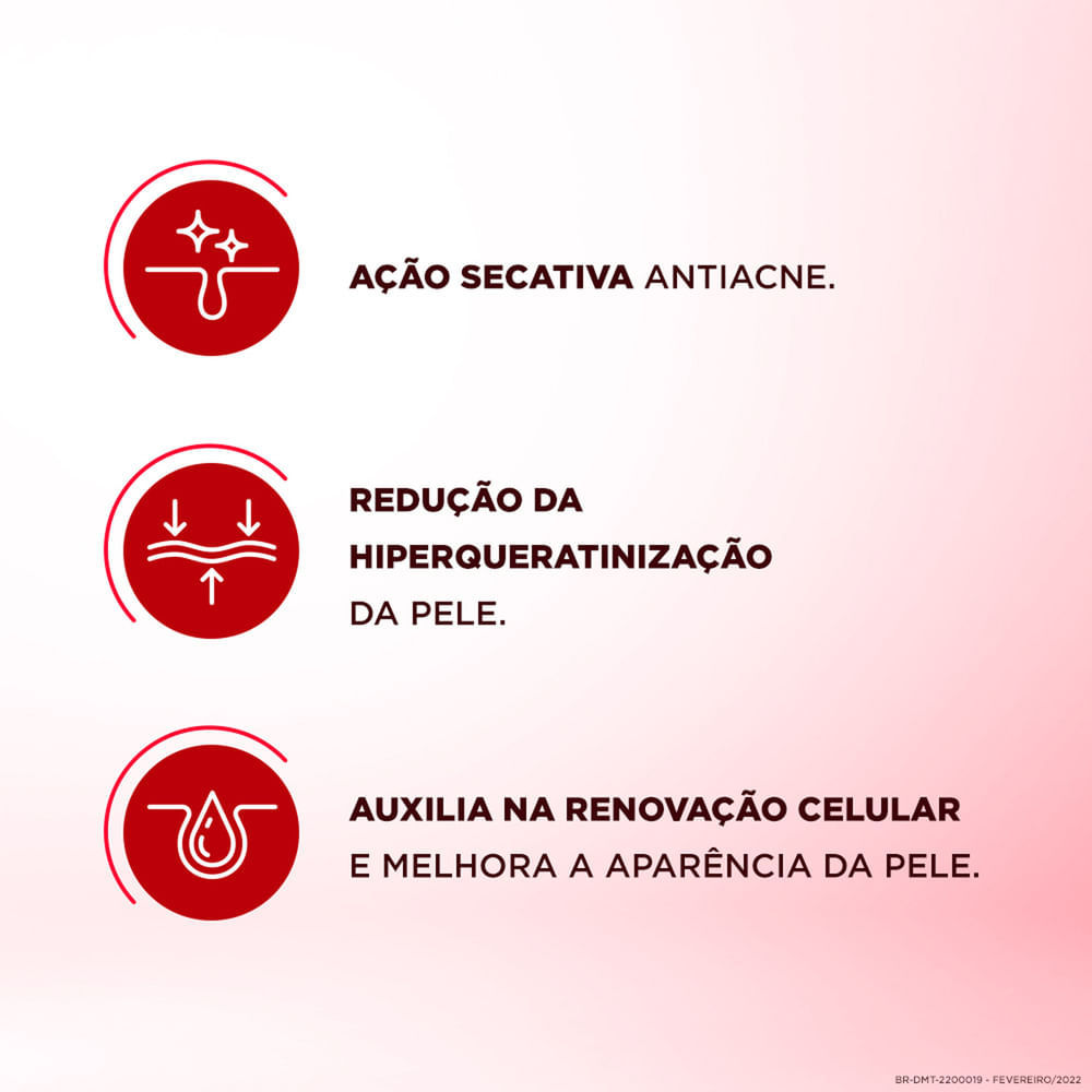 Detalhes do Dermotivin Salix Sabonete Líquido para Pele Acneica 70ml