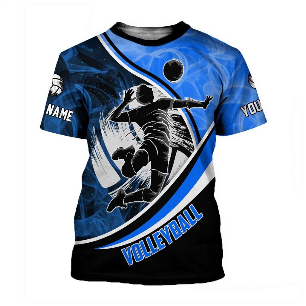 Nome E Número Personalizado Gratuito Camisa De Vôlei Camiseta Sublimação Completa Manga Curta Equipe Clube Uniforme Cami
