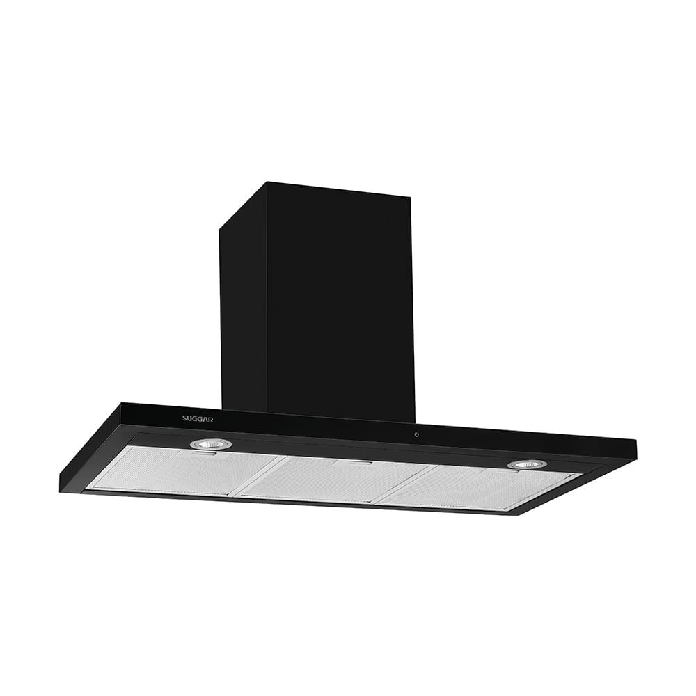 Coifa De Parede Suggar 90cm Granada Slim Touch Display Digital TP1192PT Preto 220v em Oferta na Shopee