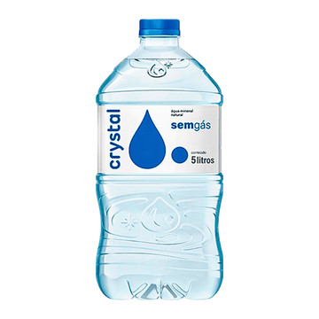 Água Mineral sem gás Crystal em Oferta na Shopee
