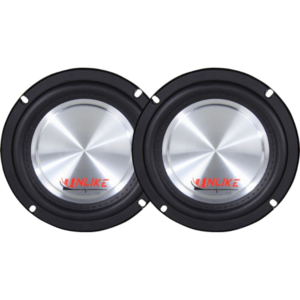 Par Alto Falante 6 Polegadas Mid Bass Unlike Unf 61 180w Rms em Oferta na Shopee