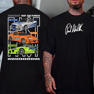 Camiseta Carro Velozes E Furiosos Paul Walker Coleção Carro Corrida Drift Skyline