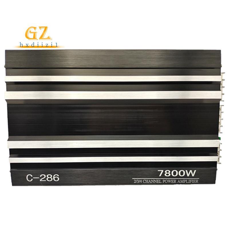 [gzhxdiizi1] Amplificador Para Áudio De Carro De Alta Potência 4 Canais 12V De Estéreo Digital Ferramentas Classe A/B