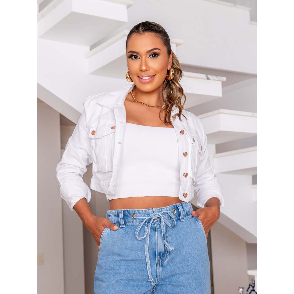Jaqueta Feminina Cropped Revanche 51752