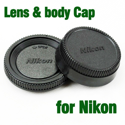 Adequado para capas dianteiras e traseiras de Nikon SLR, câmeras Nikon de corpo único grande e conjunto de capas para le