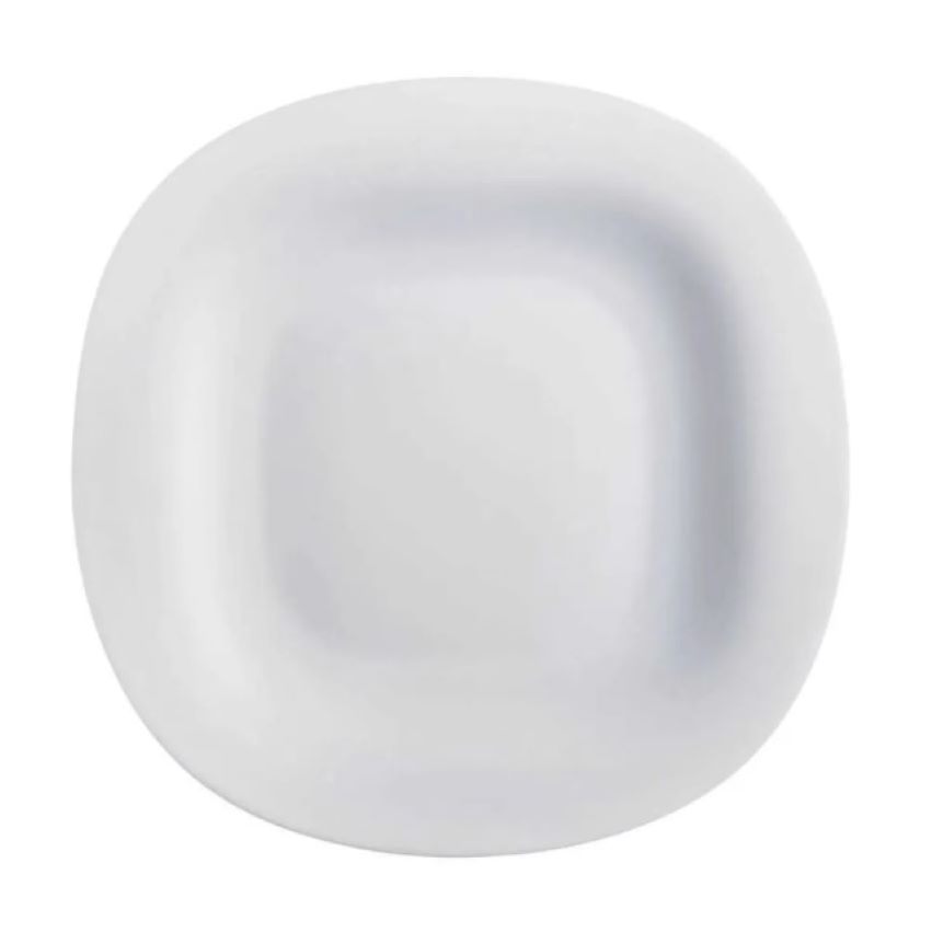 Prato Raso Carine Branco 27cm Luminarc