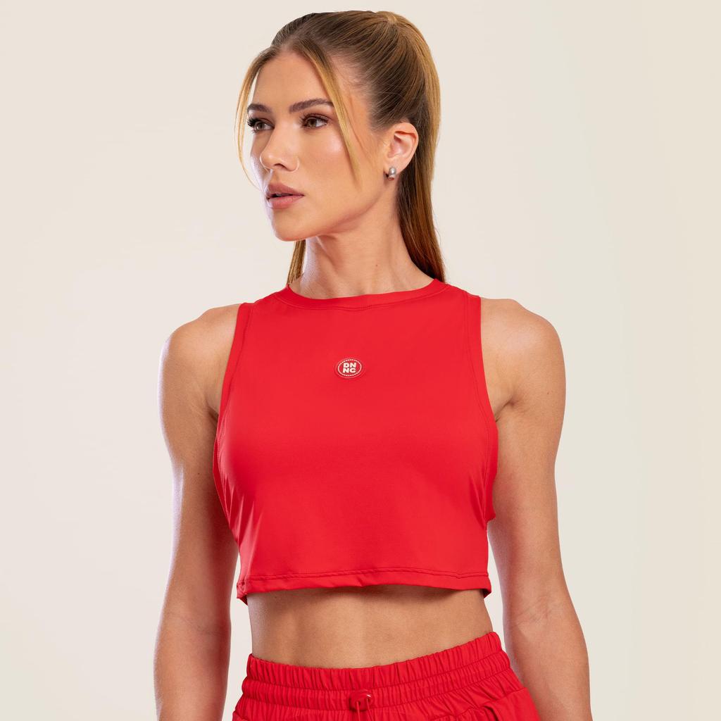 Cropped Cavado Vivid Apple Poliamida Soft