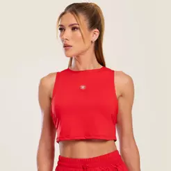 Cropped Cavado Vivid Apple Poliamida Soft