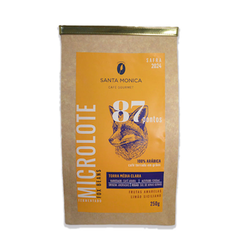 Café Grão Microlote 87ptos Fox Beans 250g em Oferta na Shopee