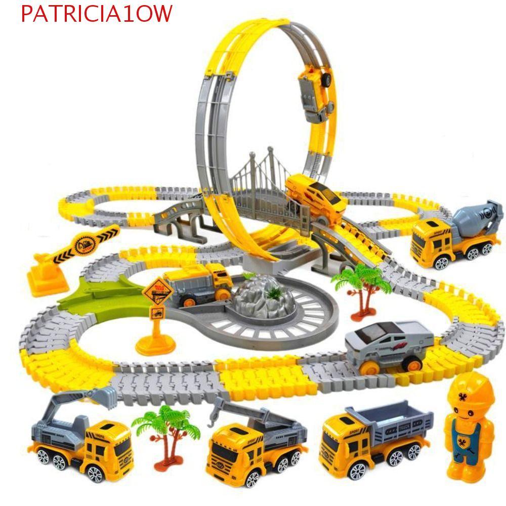 PATRICIA1OW Brinquedos De Trem De Carro De Pista , Brinquedo Elétrica Educacional Ferroviário Elétrico , Mini