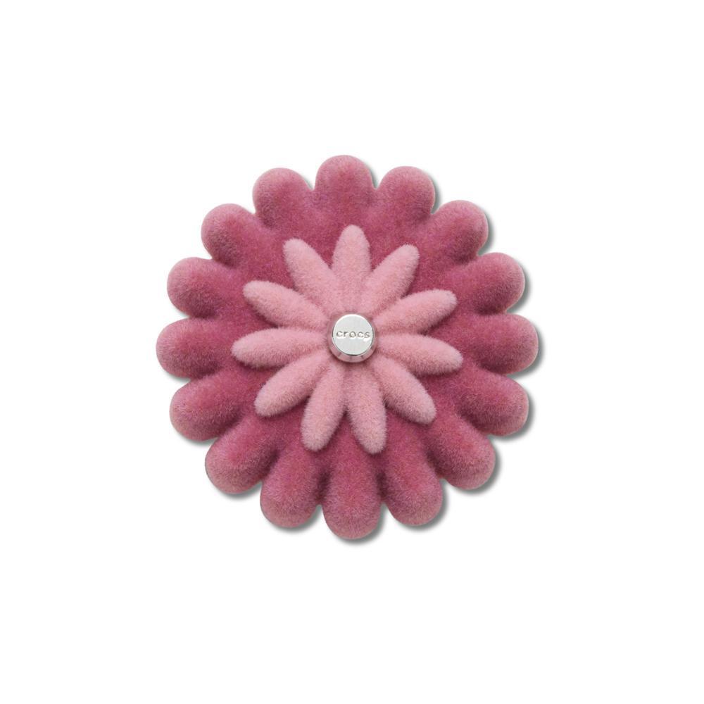 Jibbitz™ Flor de Veludo Rosa Única em Oferta na Shopee