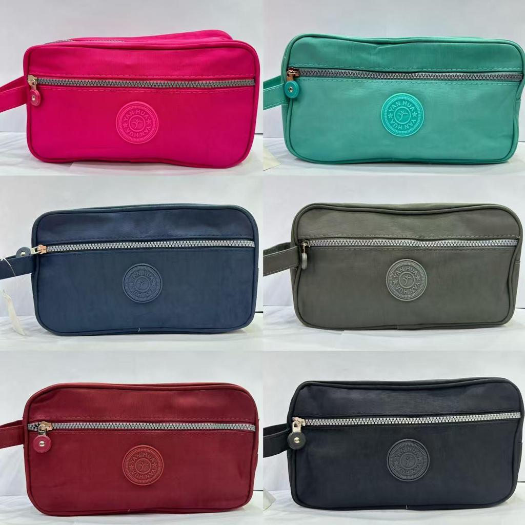Estojo 1/2 Unidades Necessaire Bolsa Unissex Multiuso 2 Divisórias Para Viagem Trabalho HZB-415 Pronta Entrega