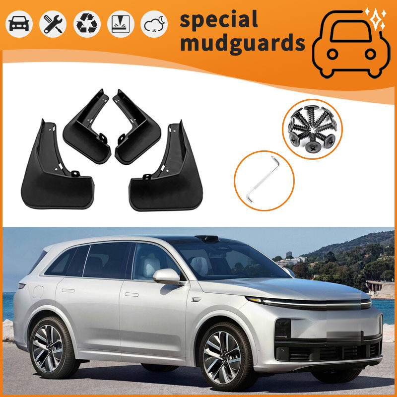 Adequado para 19-24 Ideal L6L7L8L9ONE Guarda-lamas Pneus de carro Guarda-lamas à prova de respingos