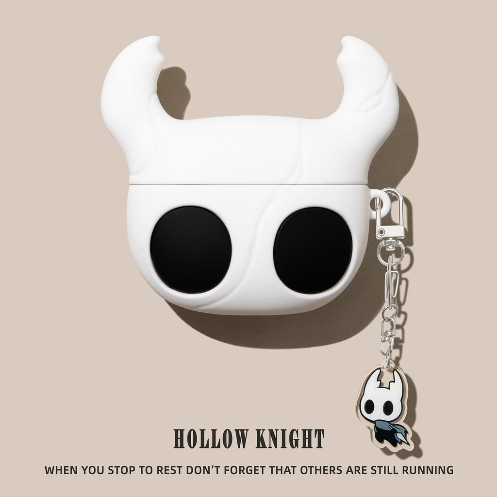Capa Hollow Knight para Apple Airpods Pro 3 2 Pro3 Pro2, capa para Airpods 4 1ª 2ª 3ª geração, capa protetora para Air P