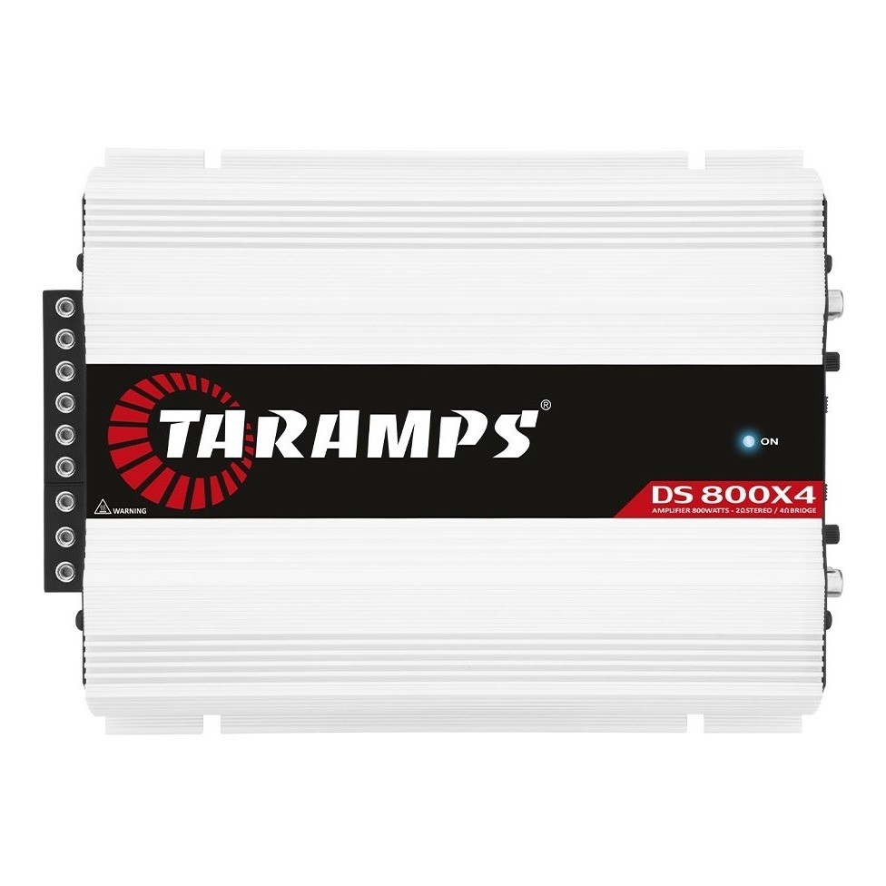 MODULO AMPLIFICADOR TARAMPS DS 800X4 WATTS 2 OHMS em Oferta na Shopee