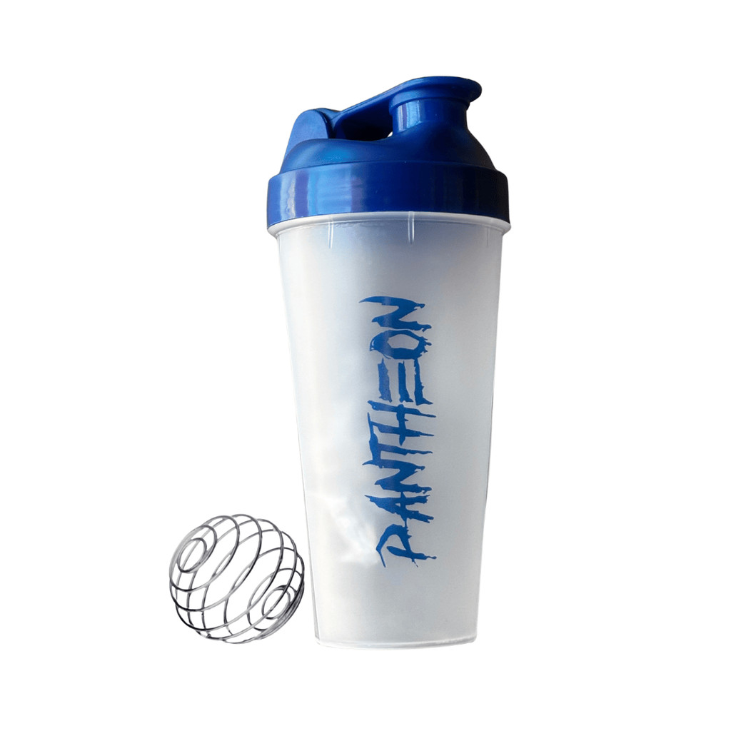 Coqueteleira Shakeira Growth com Mola Transparente 600 ml Pantheon - Mola Inox - Shakeira para Academia
