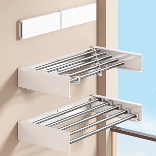 Varal de Parede Escondido Mágico Retrátil Dobrável Grande Com 5 Varetas 100/80 cm em Oferta na Shopee