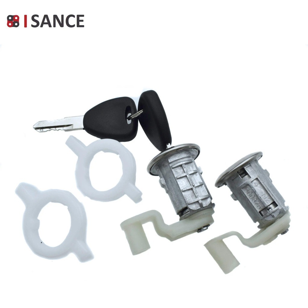 Kit De 2 Chaves Para Cilindro De Fechadura De Porta , Renault Megane 1995-2002 E Scenic 1999-2003 Master 1998-2010 Clio 
