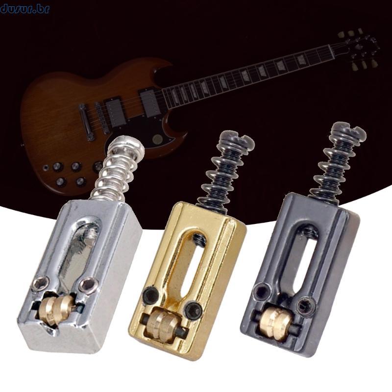 dusur9 6 Peças Ponte Tremolo Para Guitarra Elétrica Rolo 6 Cordas