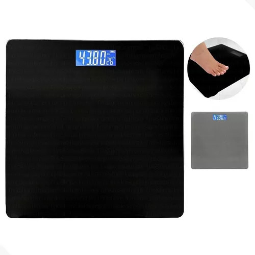 Balança Digital De Vidro Preto Até 180kg