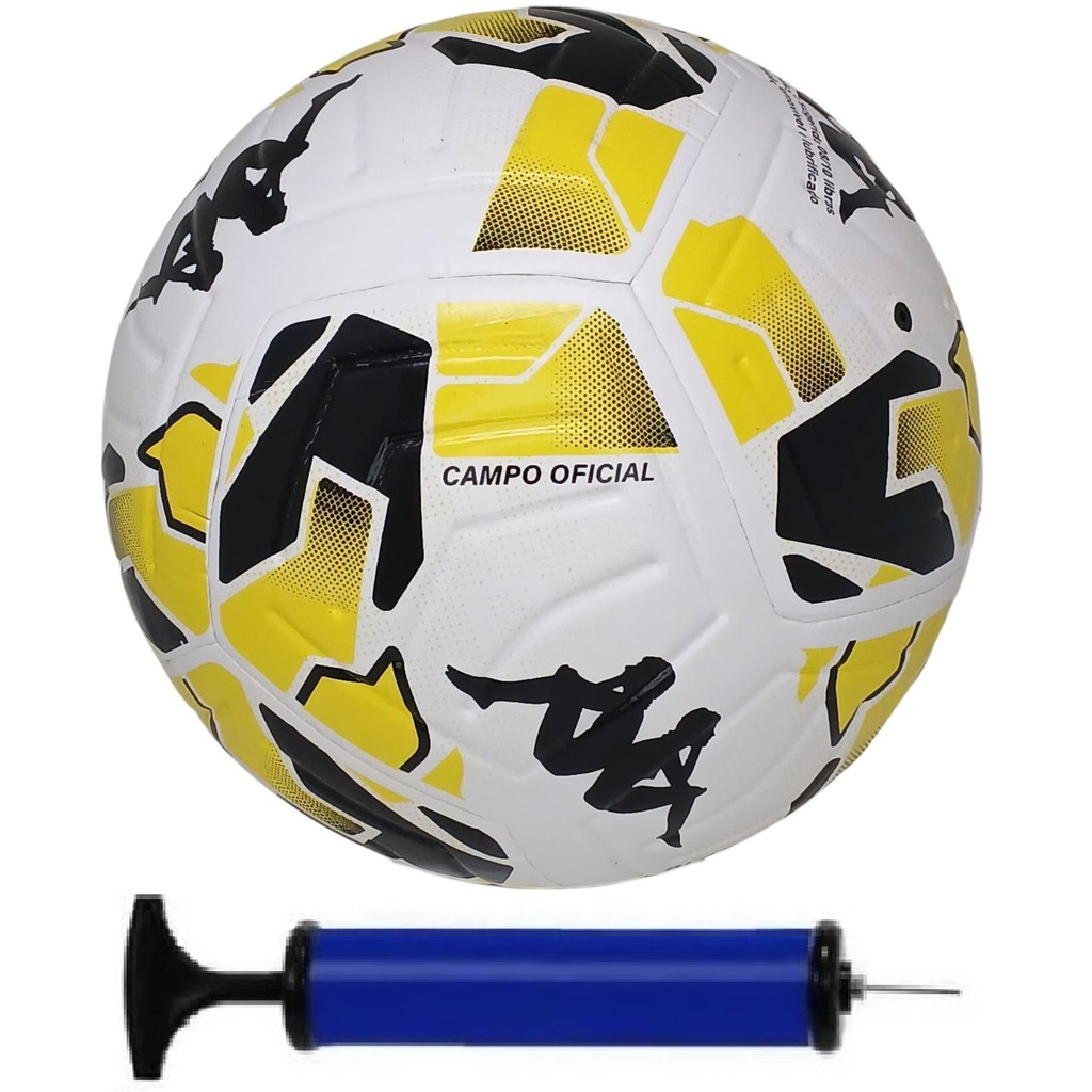 Bola de Campo Kappa Blasty + Bomba de Ar – Desempenho e Praticidade em Um Só Kit