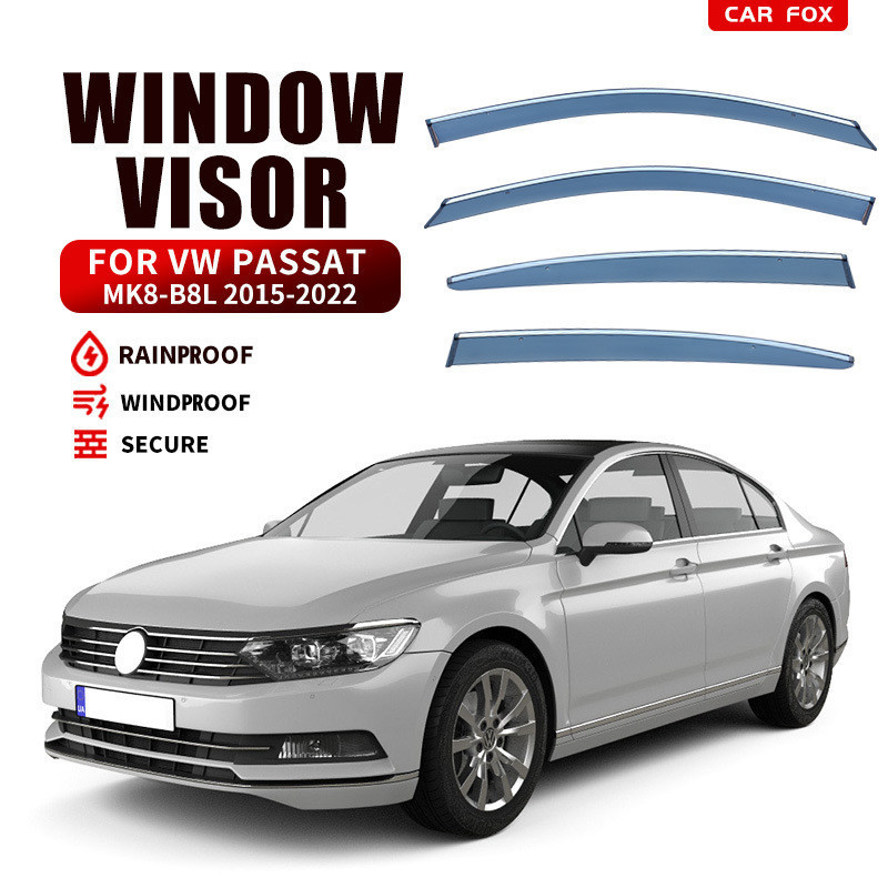 Adequado para Volkswagen Passat [versão internacional] Janela à prova de chuva à prova de chuva VWPassatWindowvisor