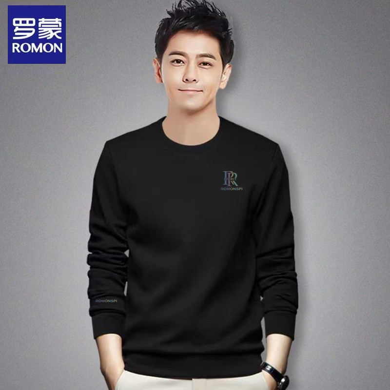 Lomon moletom masculino genuíno outono Top roupas masculinas 2024 novo estilo outono inverno roupas estilo masculino for